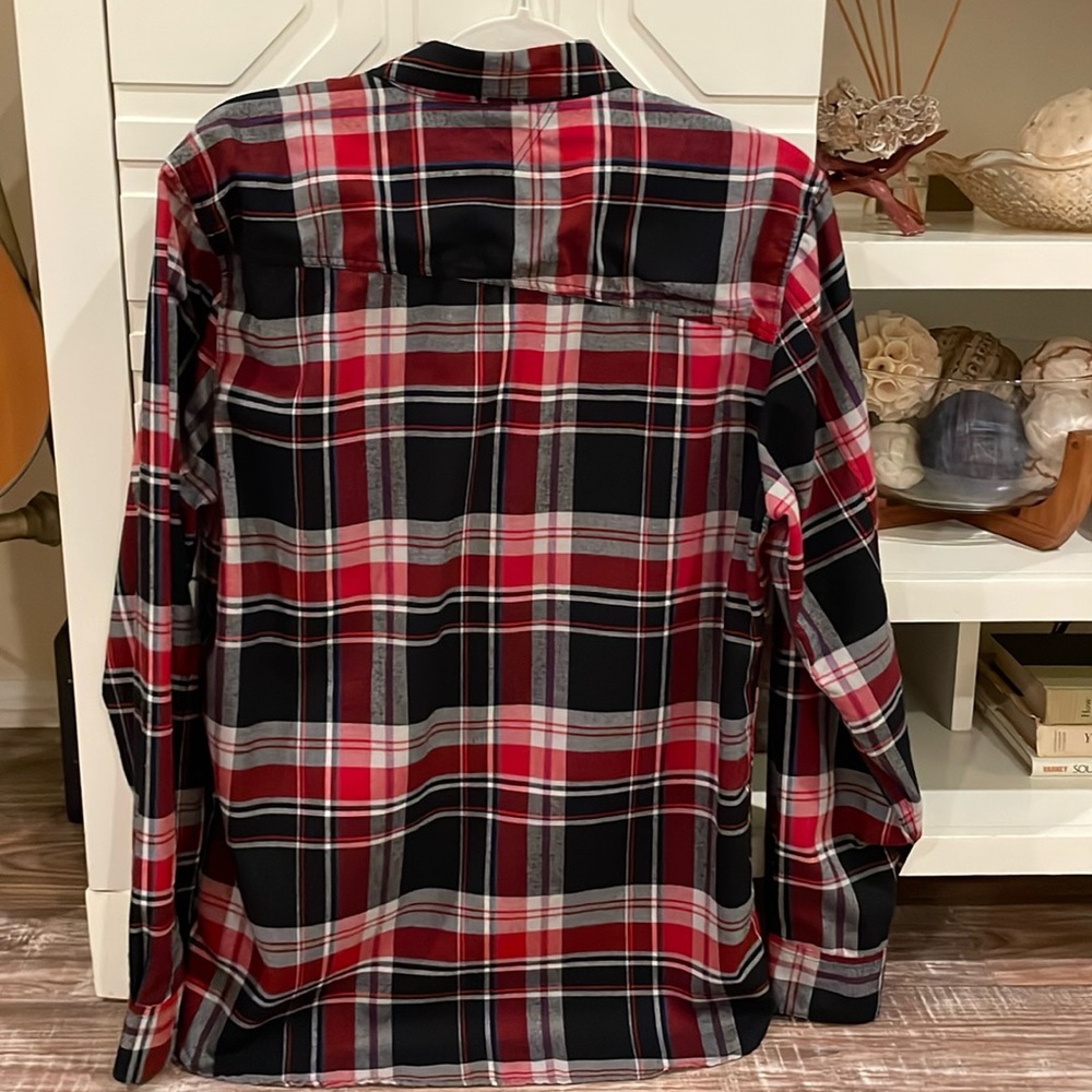 Volcom Classic Fit Flannel Button Down Shirt - image 3